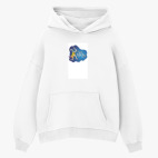 Толстовка худи оверсайз