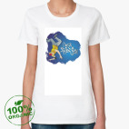 Женская футболка органик