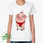 Женская футболка органик