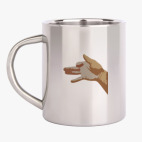 Кружка металлическая