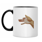 Кружка двухцветная