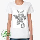 Женская футболка органик