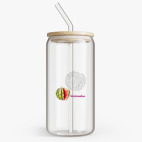 Банка с бамбуковой крышкой