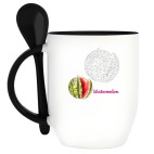 Кружка с ложкой