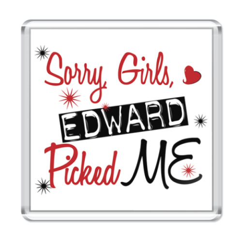 Магнит Sorry girls