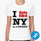 Женская спортивная футболка