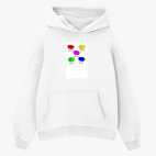 Толстовка худи оверсайз