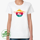 Женская футболка органик