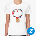 Женская спортивная футболка