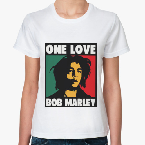 Классическая футболка Боб Марли (Bob Marley)