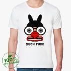 Мужская футболка органик