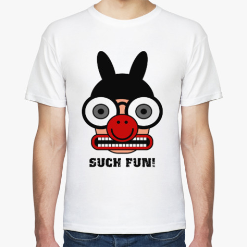 Футболка с принтом 'Клоун'