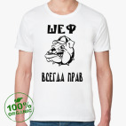 Мужская футболка органик