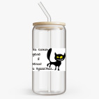 Банка с бамбуковой крышкой