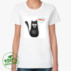 Женская футболка органик