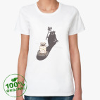 Женская футболка органик