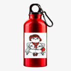 Металлическая бутылка 400 мл UV-DTF