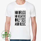 Мужская футболка органик