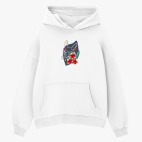 Толстовка худи оверсайз