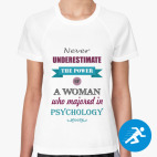 Женская спортивная футболка