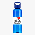 Прозрачная спортивная бутылка