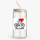 Банка с бамбуковой крышкой