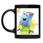 Кружка цветная UV-DTF