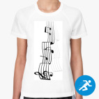 Женская спортивная футболка