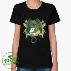 Женская футболка органик