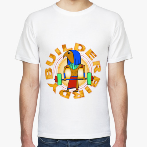 Футболка с принтом Культурист