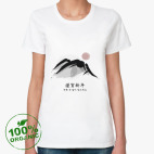 Женская футболка органик