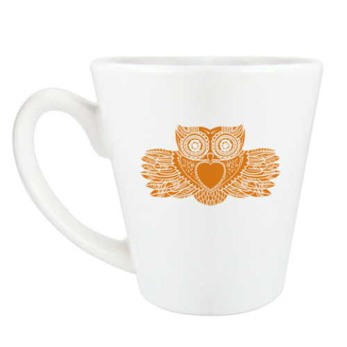 Чашка Латте Сова