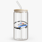 Банка с бамбуковой крышкой