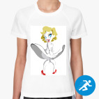 Женская спортивная футболка