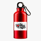 Металлическая бутылка 400 мл UV-DTF