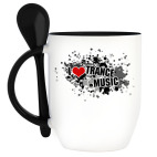 Кружка с ложкой