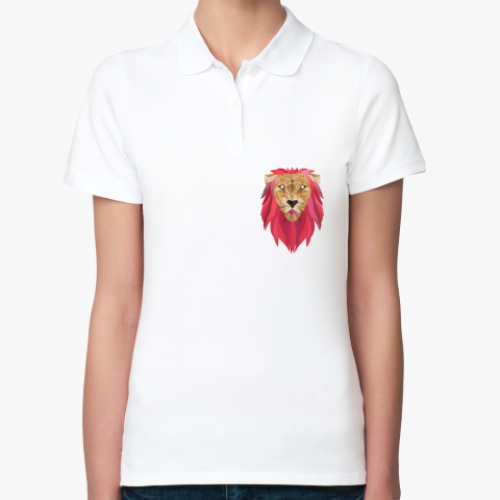 Женская рубашка поло Лев / Lion