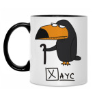 Кружка двухцветная