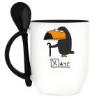 Кружка с ложкой