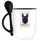 Кружка с ложкой