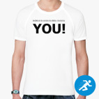 Мужская спортивная футболка