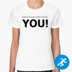 Женская спортивная футболка