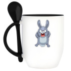 Кружка с ложкой