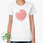 Женская футболка органик