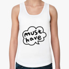 Женская майка