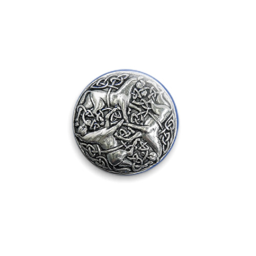 Значок 25мм с принтом Эпона Трискель