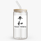 Банка с бамбуковой крышкой