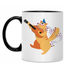 Кружка двухцветная