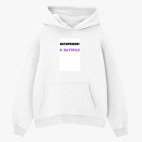 Толстовка худи оверсайз