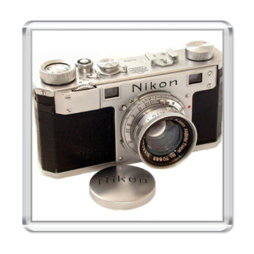 Магнит с принтом  Nikon